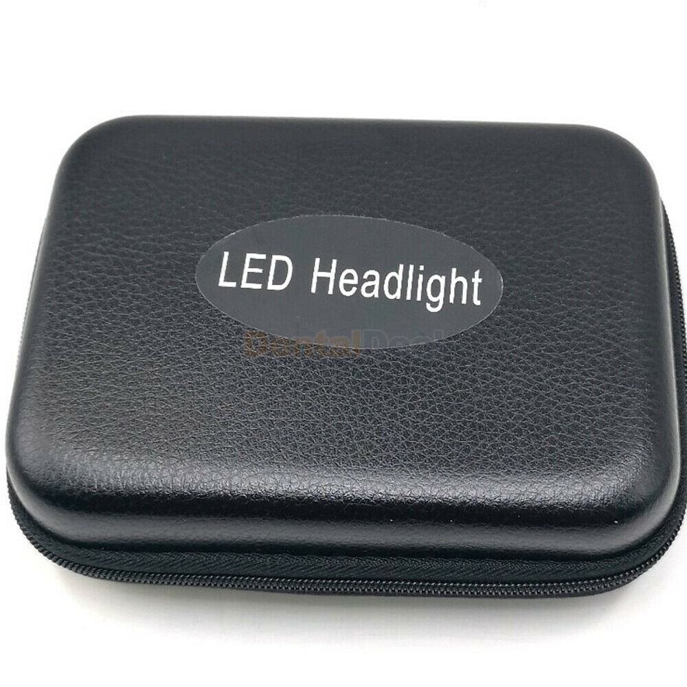 3W Wireless Dental LED HeadLight with Optical Filter for Surgical Loupes
